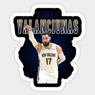 Jonas Valanciunas Sticker